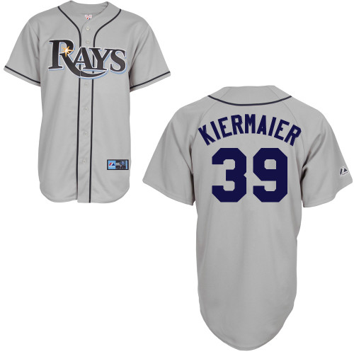 Kevin Kiermaier #39 mlb Jersey-Tampa Bay Rays Women's Authentic Road Gray Cool Base Baseball Jersey